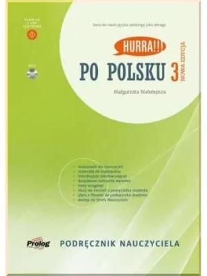 Книга для вчителя Hurra!!! Po Polsku Nowa Edycja 3 Podręcznik Nauczyciela z DVD