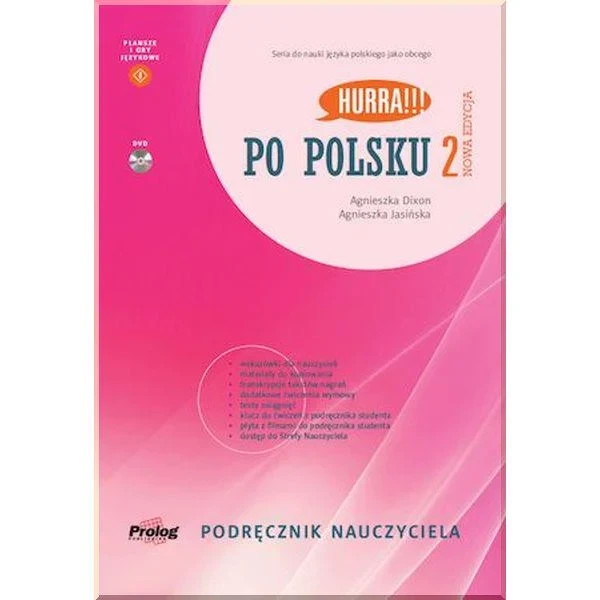 Книга для вчителя Hurra!!! Po Polsku Nowa Edycja 2 Podręcznik Nauczyciela z DVD