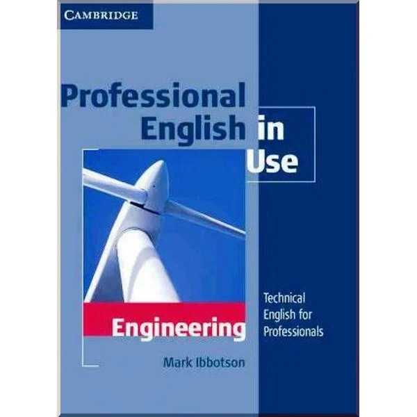 Книга Professional English in Use Engineering with key