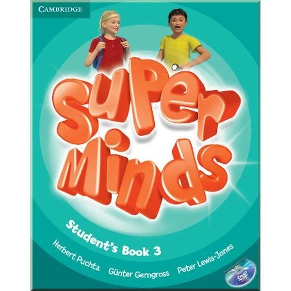 Підручник Super Minds 3 Student's Book with DVD-ROM