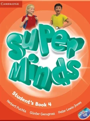 Підручник Super Minds 4 Student's Book with DVD-ROM