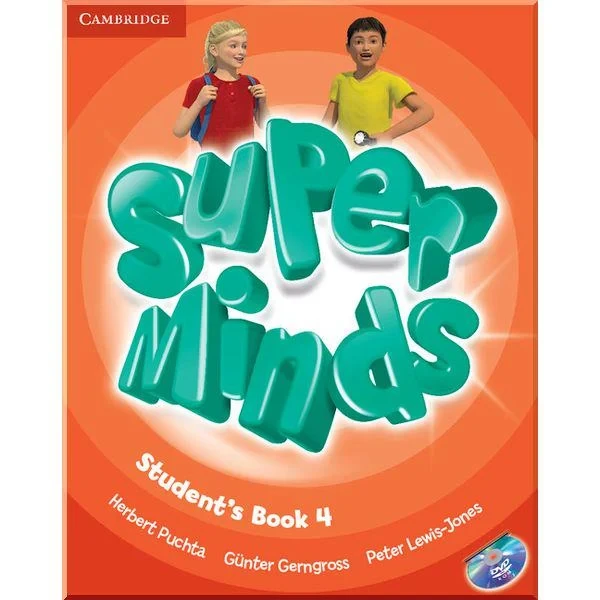 Підручник Super Minds 4 Student's Book with DVD-ROM
