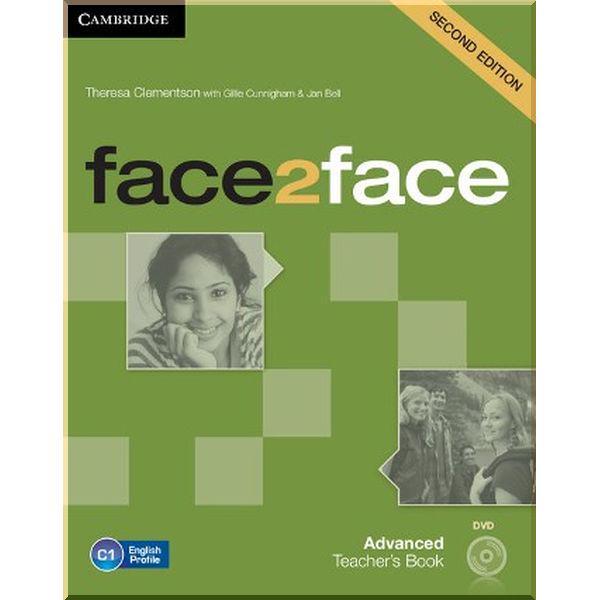 Книга для вчителя face2face Second Edition Advanced Teacher's Book with DVD