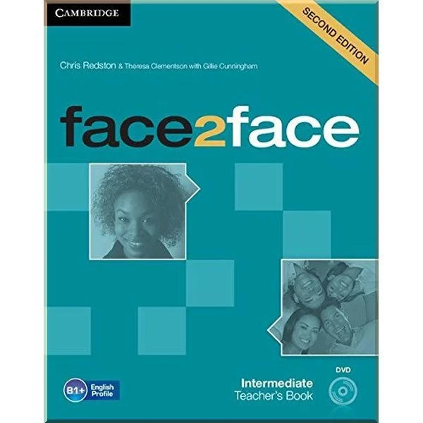 Книга для вчителя face2face Second Edition Intermediate Teacher's Book with DVD