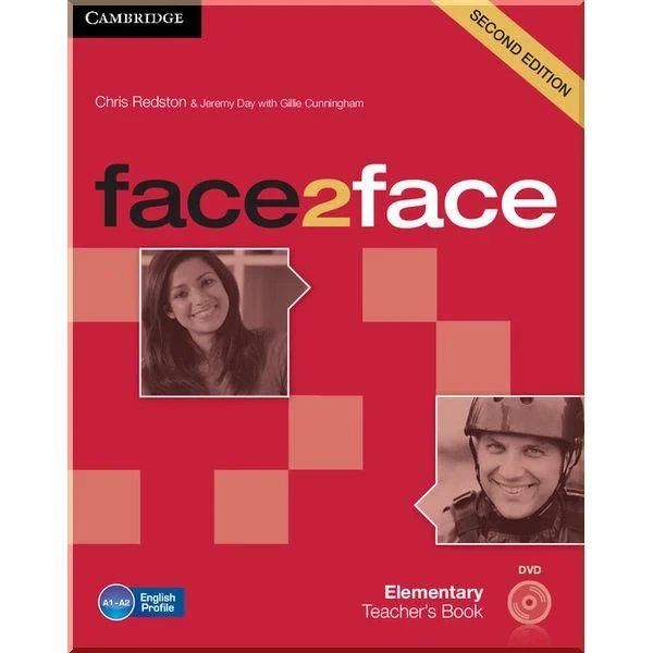 Книга для вчителя face2face Second Edition Elementary Teacher's Book with DVD