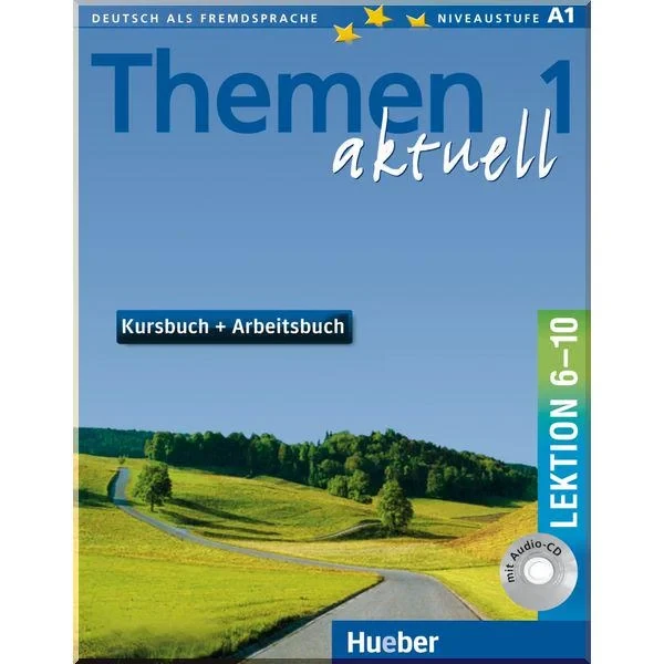 Підручник і робочий зошит Themen aktuell 1 Kursbuch/Arbeitsbuch mit integrierter Audio-CD Lektion 6–10