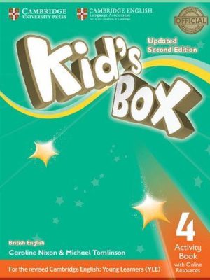 Робочий зошит Kid's Box Updated Second Edition 4 Activity Book with Online Resources