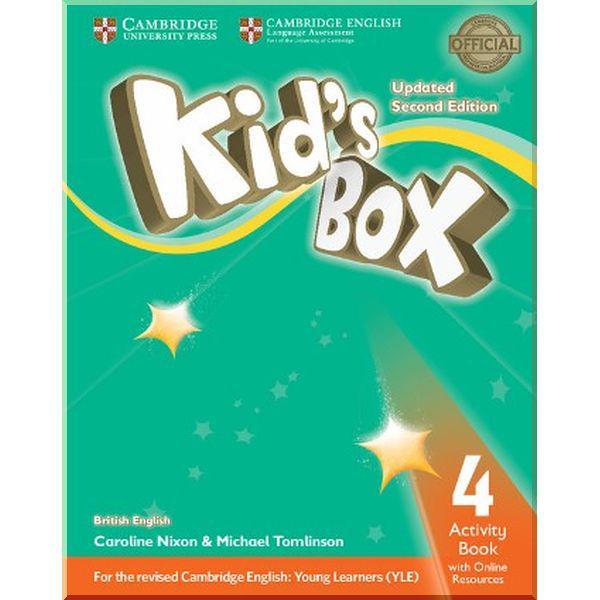 Робочий зошит Kid's Box Updated Second Edition 4 Activity Book with Online Resources