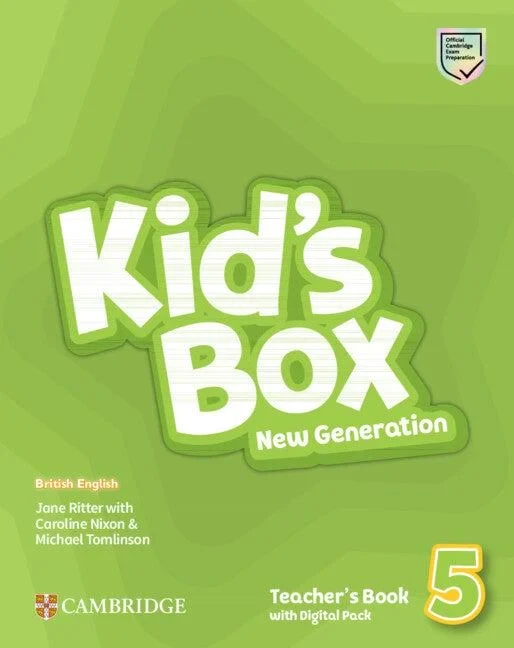 Книга для вчителя Kid's Box New Generation 5 Teacher's Book with Digital Pack