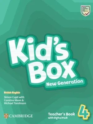 Книга для вчителя Kid's Box New Generation 4 Teacher's Book with Digital Pack