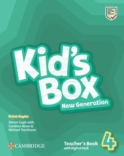 Книга для вчителя Kid's Box New Generation 4 Teacher's Book with Digital Pack
