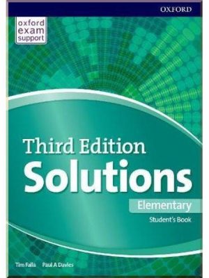 Підручник Solutions Third Edition Elementary Student's Book with Online Practice