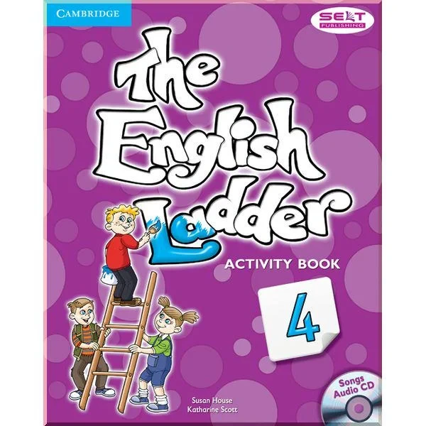 Робочий зошит The English Ladder 4 Activity Book with Songs Audio CD