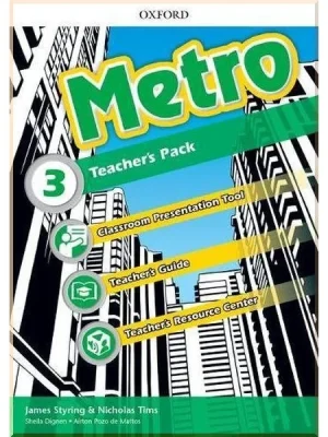 Книга для вчителя Metro 3 Teacher's Book