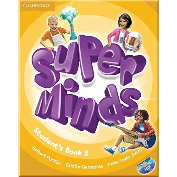 Підручник Super Minds 5 Student's Book with DVD-ROM