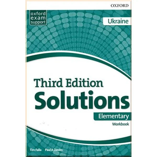 Робочий зошит Solutions Third Edition Elementary Workbook Edition for Ukraine
