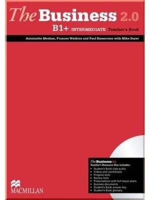 Книга для вчителя The Business 2.0 B1+ Intermediate Teacher's Book with Teacher's Resource Disc