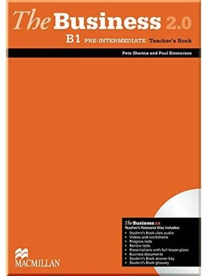 Книга для вчителя The Business 2.0 B1 Pre-Intermediate Teacher's Book with Teacher's Resource Disc