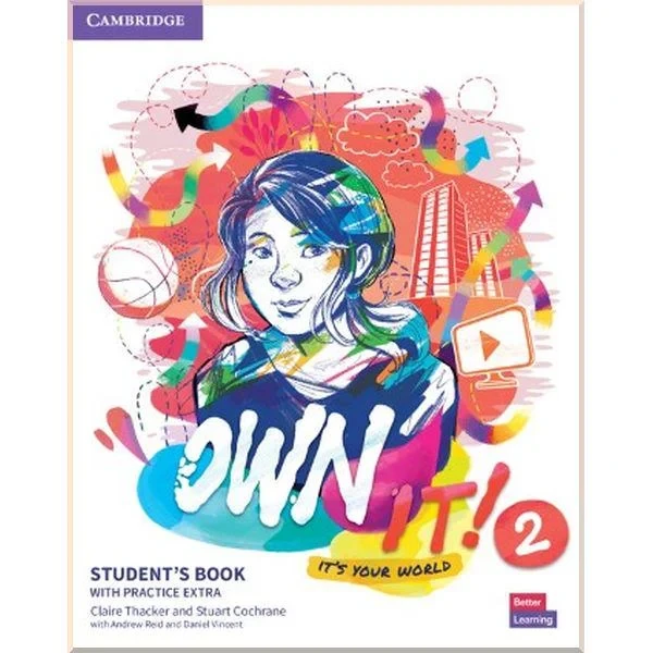 Підручник Own It! 2 Student's Book with Practice Extra