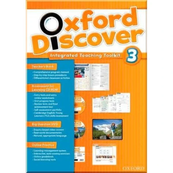 Книга для вчителя Oxford Discover 3 Integrated Teaching Toolkit