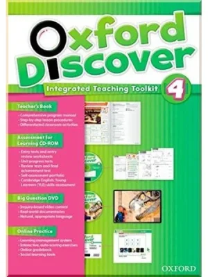Книга для вчителя Oxford Discover 4 Integrated Teaching Toolkit