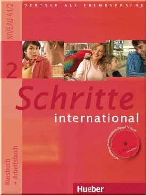 Підручник і робочий зошит Schritte international 2 Kursbuch + Arbeitsbuch mit Audio-CD zum Arbeitsbuch und interaktiven Übungen
