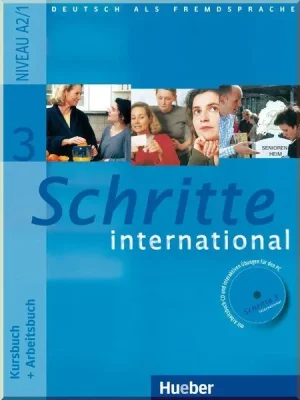 Підручник Schritte international 3 Kursbuch + Arbeitsbuch mit Audio-CD zum Arbeitsbuch und interaktiven Übungen