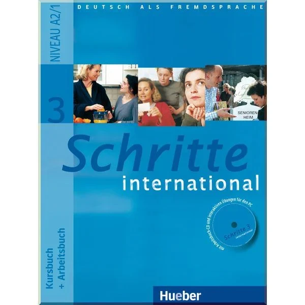 Підручник Schritte international 3 Kursbuch + Arbeitsbuch mit Audio-CD zum Arbeitsbuch und interaktiven Übungen
