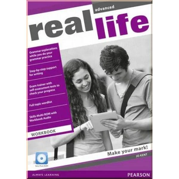 Робочий зошит Real Life Advanced Workbook with Multi-ROM