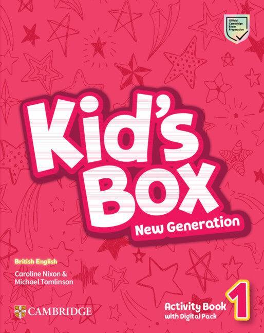 Робочий зошит Kid's Box New Generation 1 Activity Book with Digital Pack
