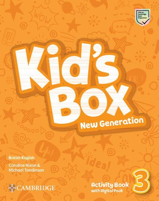 Робочий зошит Kid's Box New Generation 3 Activity Book with Digital Pack