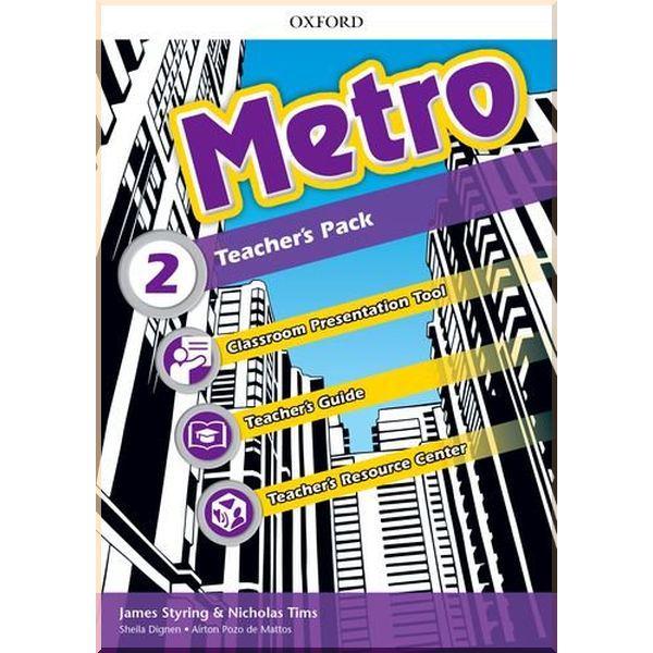 Книга для вчителя Metro 2 Teacher's Book
