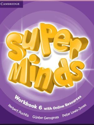 Робочий зошит Super Minds 6 Workbook with Online Resources