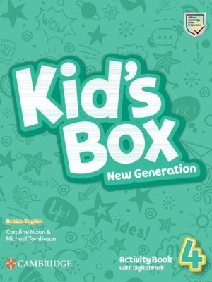 Робочий зошит Kid's Box New Generation 4 Activity Book with Digital Pack