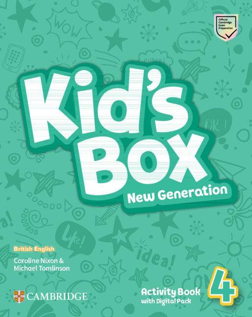 Робочий зошит Kid's Box New Generation 4 Activity Book with Digital Pack