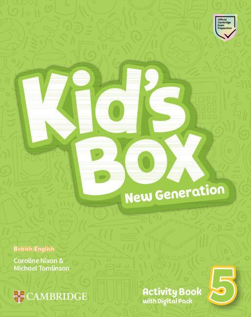 Робочий зошит Kid's Box New Generation 5 Activity Book with Digital Pack