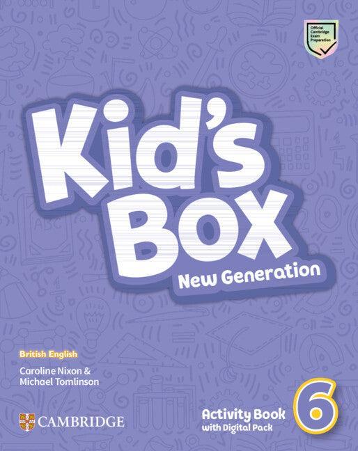 Робочий зошит Kid's Box New Generation 6 Activity Book with Digital Pack