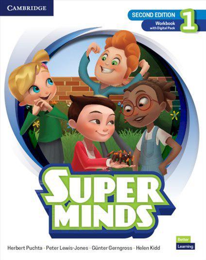 Робочий зошит Super Minds Second Edition 1 Workbook with Digital Pack