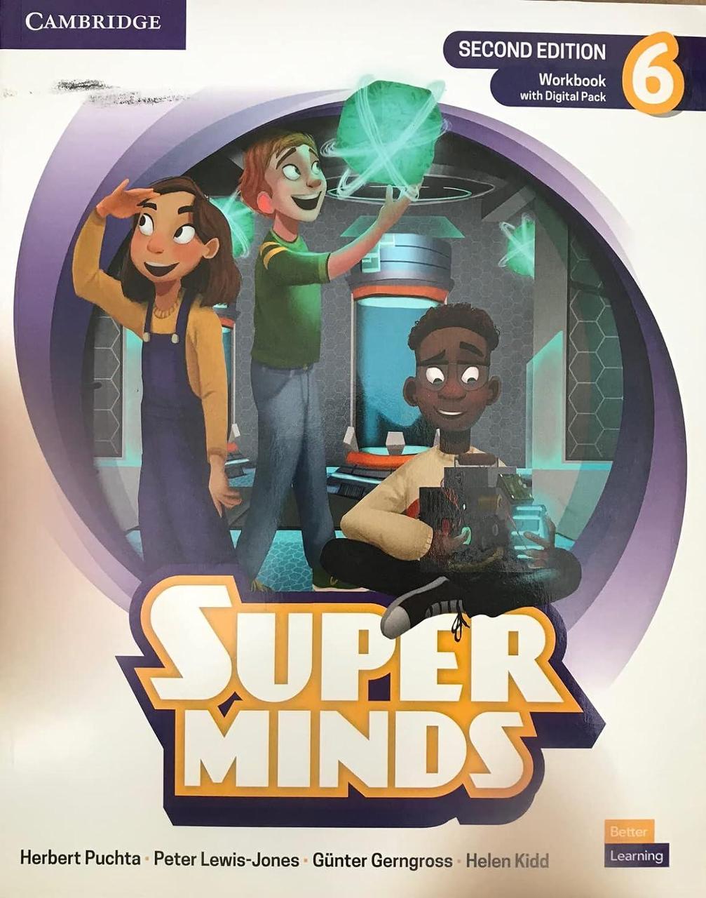 Робочий зошит Super Minds Second Edition 6 Workbook with Digital Pack