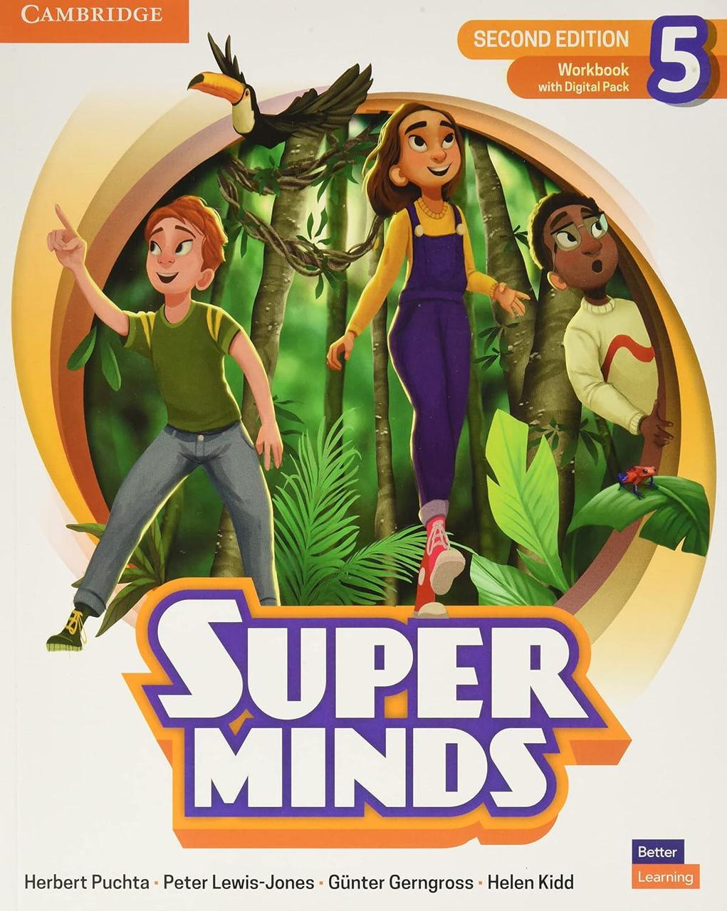 Робочий зошит Super Minds Second Edition 5 Workbook with Digital Pack