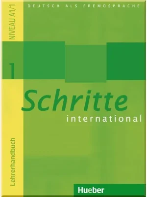 Книга для вчителя Schritte international 1 Lehrerhandbuch