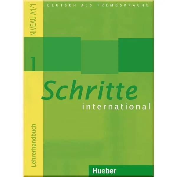 Книга для вчителя Schritte international 1 Lehrerhandbuch