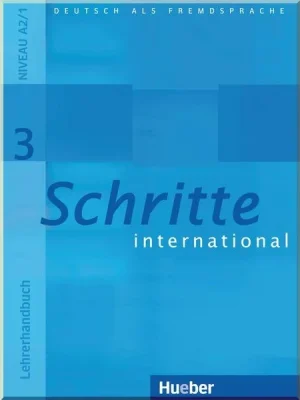Книга для вчителя Schritte international 3 Lehrerhandbuch