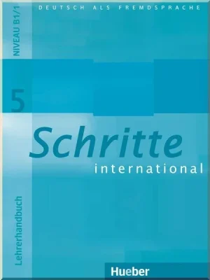 Книга для вчителя Schritte international 5 Lehrerhandbuch