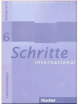 Книга для вчителя Schritte international 6 Lehrerhandbuch