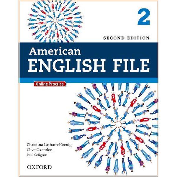 Підручник American English File Second Edition 2 Student's Book with Online Practice