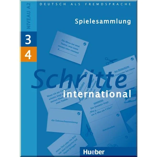 Книга Schritte international Spielesammlung zu Band 3 und 4