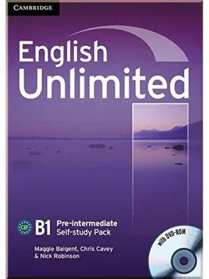 Робочий зошит English Unlimited Pre-Intermediate Self-study Pack Workbook with DVD-ROM