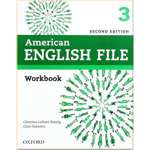 Робочий зошит American English File Second Edition 3 Workbook without key