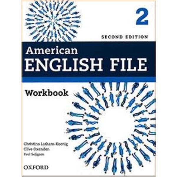 Робочий зошит American English File Second Edition 2 Workbook without key